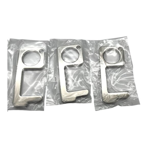 5Pcs Silver Touchless Silvery Door Opener - Picture 4 of 5